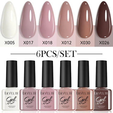 Nail Polish Kit 125 Colors Manicure Semi Permanent